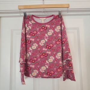 Matilda Jane Apple Orchard Top, size 8, pink